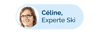 Céline, experte ski