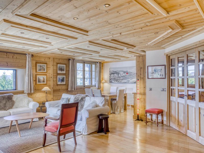 Appartement 3 chambres avec sauna, balcons et parking à 400m du centre de Megève FR-1-453-315 - Megève