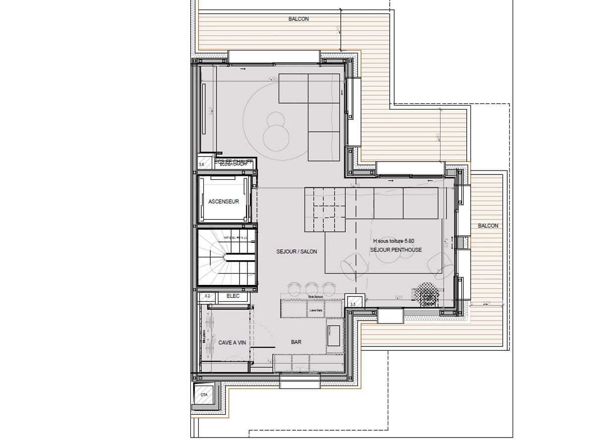 Chalet Méribel, 7 pièces, 15 personnes - Méribel Centre 1600 