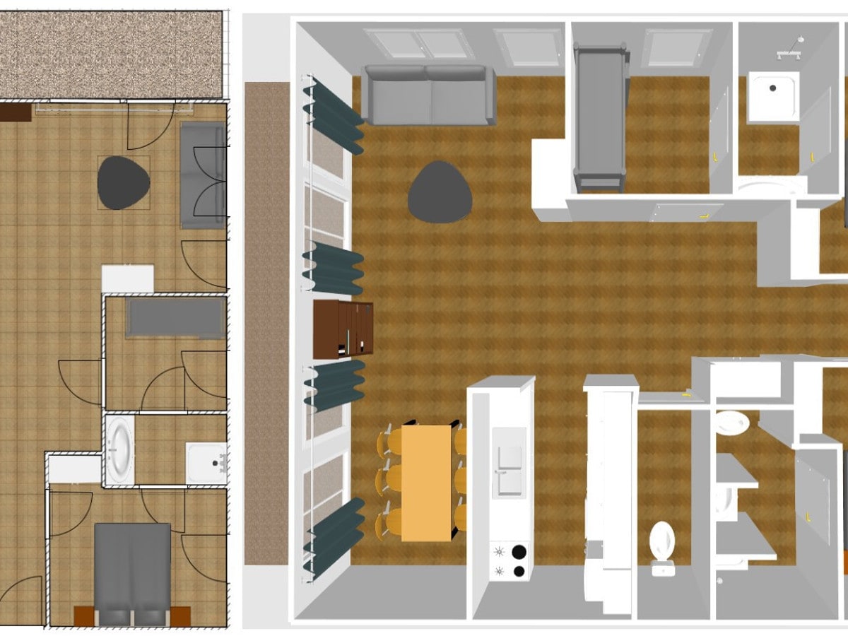 Appartement Val-d'Isère, 4 pièces, 6 personnes - Val d’Isère Le Châtelard