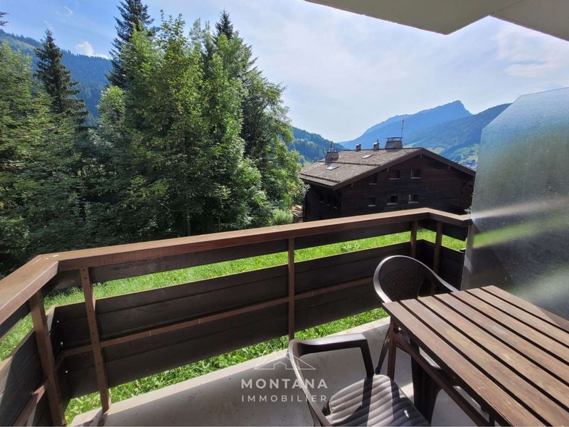 Studio cosy pour 4 au Grand-Bornand avec balcon FR-1-458-207 - Le Grand Bornand