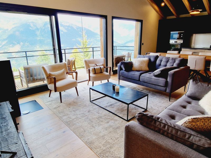 Chalet haut de gamme avec sauna, ski room et parking proche des pistes FR-1-755-30 - Plagne Montalbert