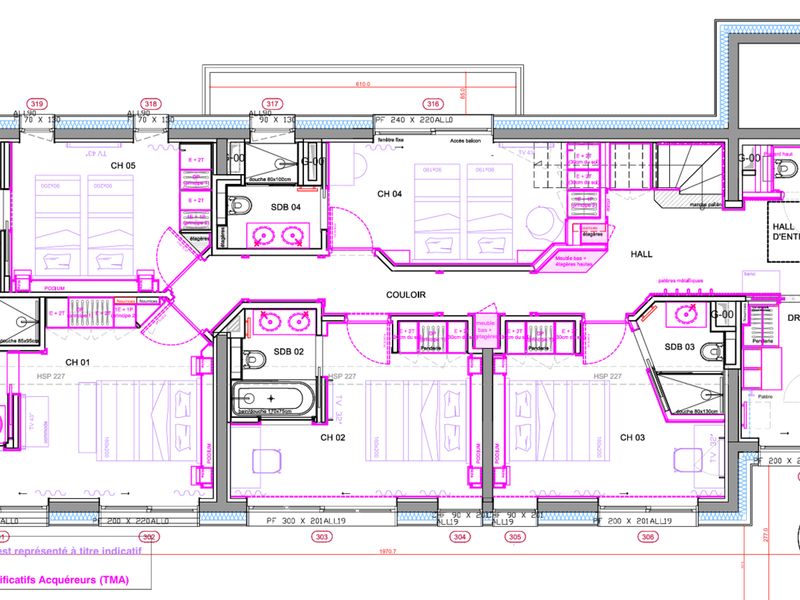 Penthouse de luxe avec terrasse, sauna et bain nordique, 5 chambres FR-1-613-123 - Méribel Les Allues 1200