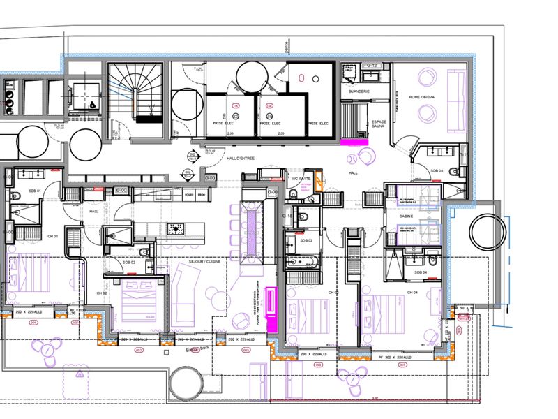 Chalet luxueux avec sauna, home cinéma et bain norvégien FR-1-613-127 - Méribel Les Allues 1200