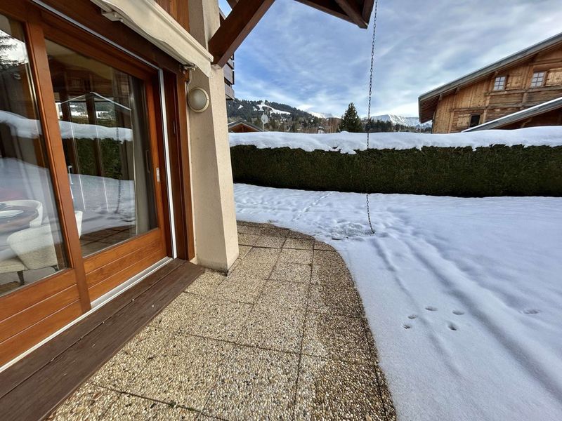 Charmant appartement 3 pièces, jardin, parking et wifi à Demi-Quartier FR-1-597-187 - Megève