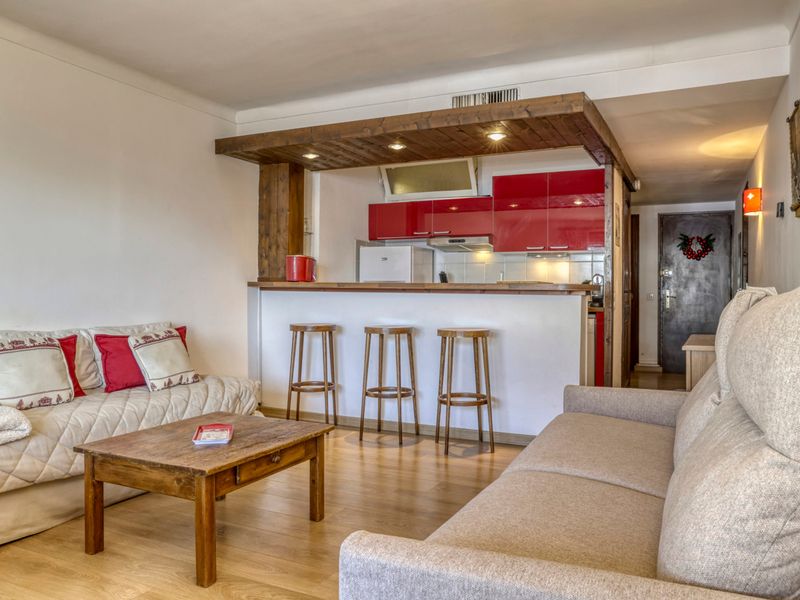 Studio à Megève, 4 pers, Parking, WiFi, Animaux admis FR-1-453-323 - Megève