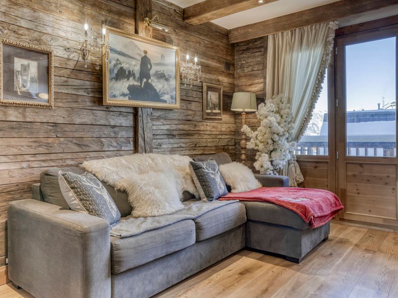 Appartement centre Megève - 2 pièces, Animaux admis, Wifi FR-1-453-324 - Megève