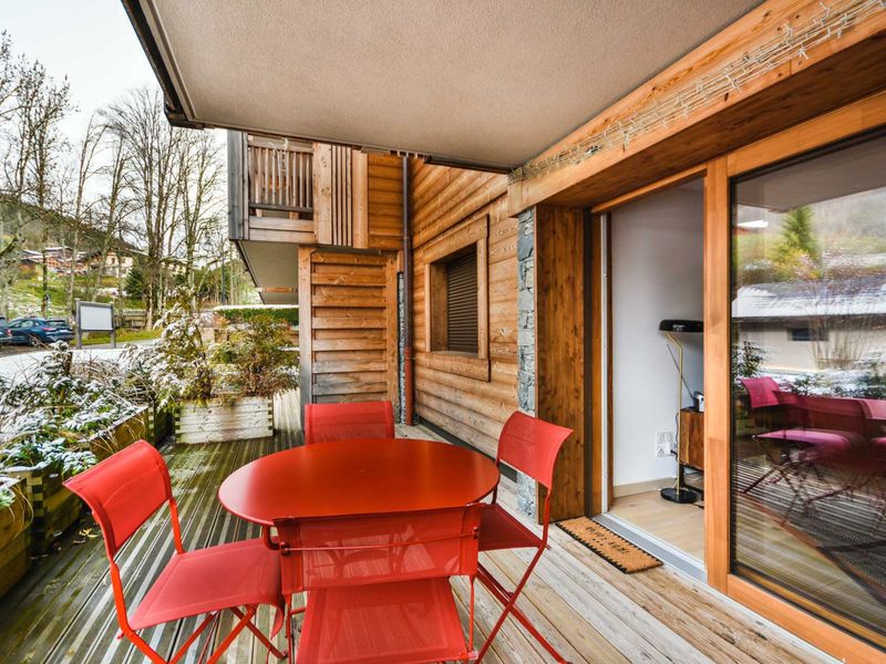 T2 cabine avec terrasse, parking et WIFI proche des pistes FR-1-685-54 - Les Gets