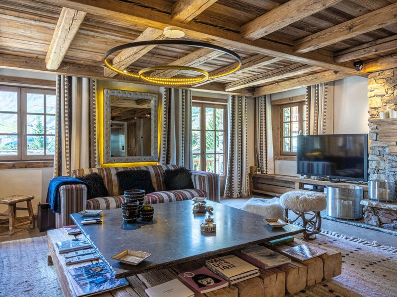 Chalet de luxe 9 pièces avec hammam et cheminée au centre de Val-d'Isère, pour 14 personnes FR-1-694 - Val d’Isère Centre