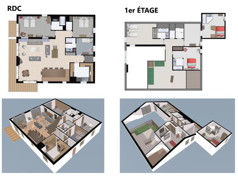 Duplex de Standing au Pied des Pistes avec Grand Balcon, Expo Sud/Ouest, Parking Inclus FR-1-694-169 - Val d’Isère Le Châtelard