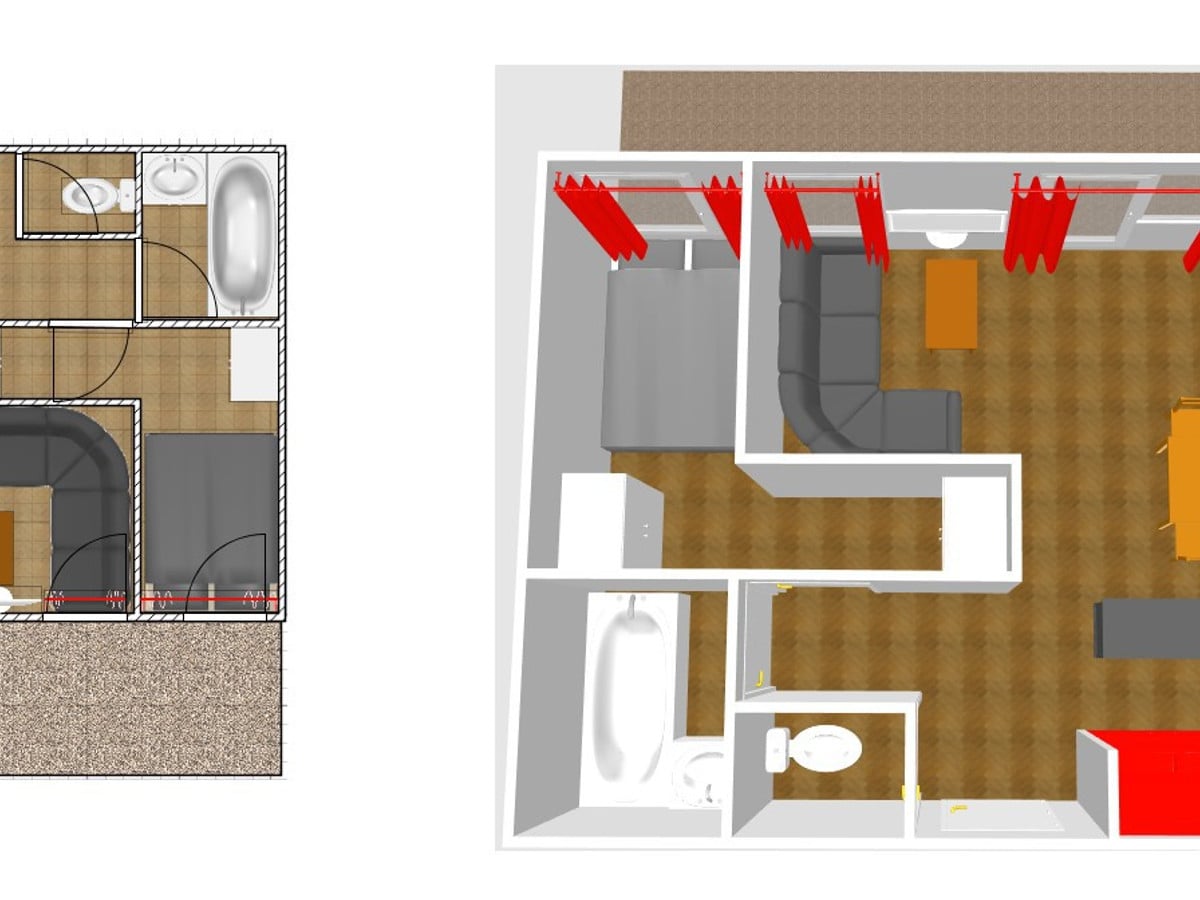 Studio Val-d'Isère, 2 pièces, 4 personnes - Val d’Isère Centre