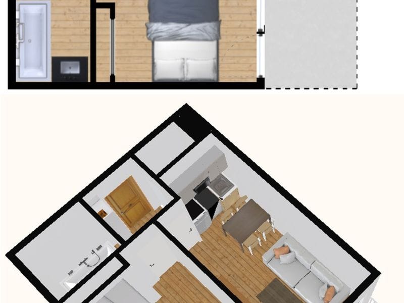 Charmant appartement avec Wifi et parking, au pied des pistes et au cœur de Val-d'Isère FR-1-694-207 - Val d’Isère Centre