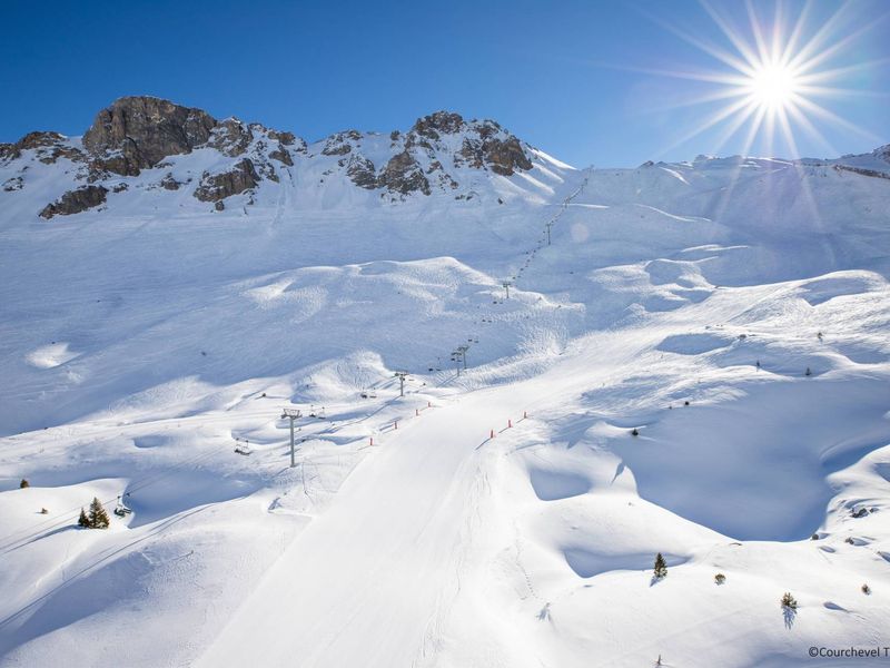 Studio pour 2 avec skis aux pieds et parking à Courchevel 1850 FR-1-575-175 - Courchevel 1850