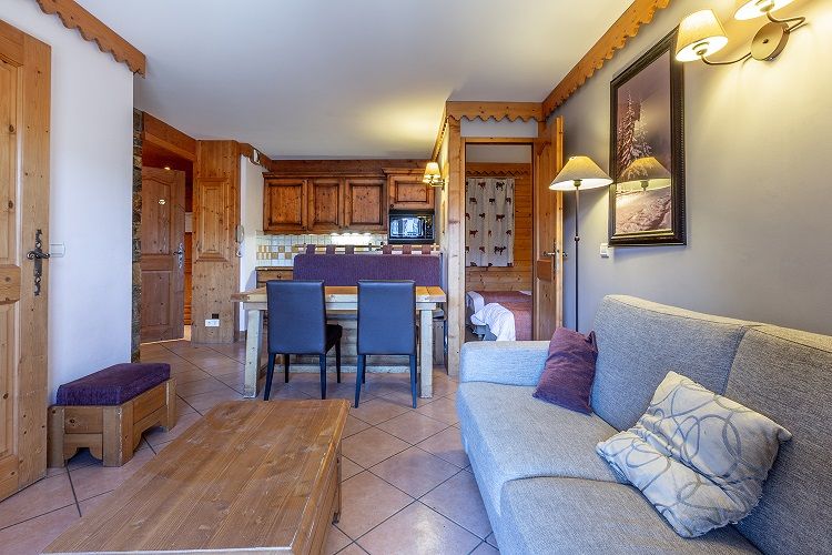 3 pièces 6 personnes Charme - Appartement Les hauts bois - Plagne - Aime 2000