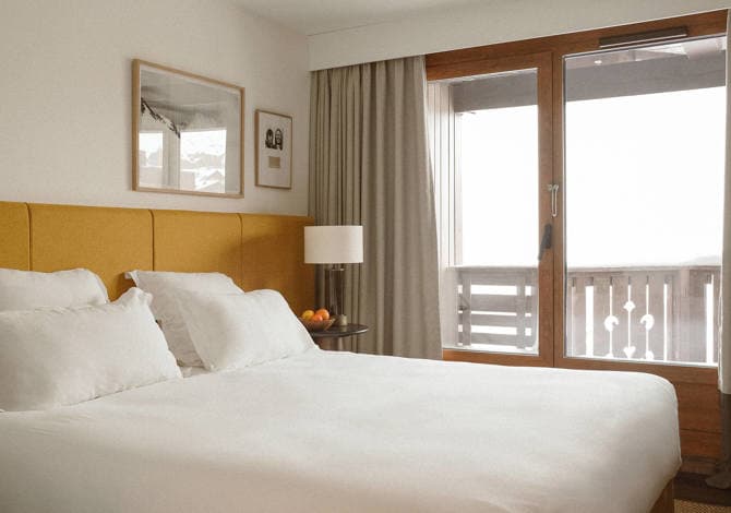 Chambre 2 personnes Confort Vue Village avec PDJ - Hôtel Le Val Thorens 4* - Dutchweek - Val Thorens