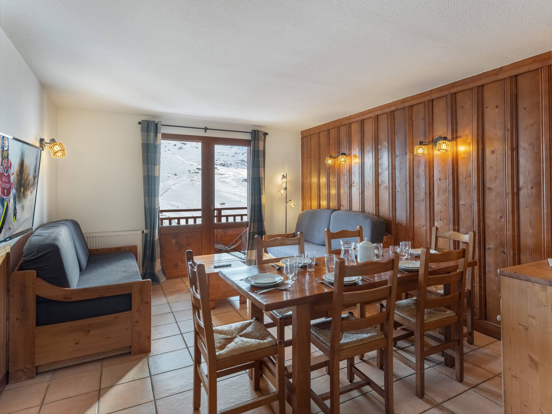 3 pièces 6 personnes - Appartements LES BALCONS - Val Thorens