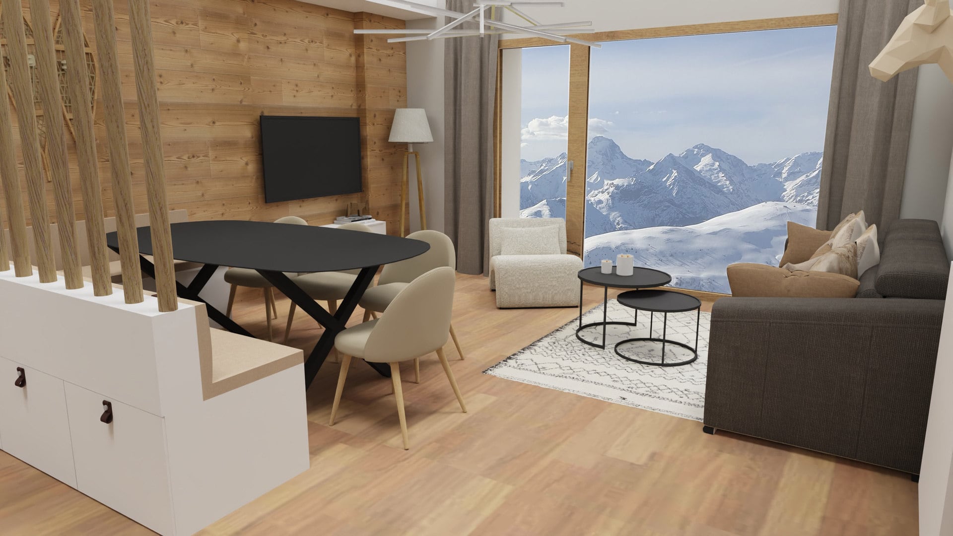 4 pièces 8 personnes - Appartements LES FERMES DE L'alpe - Alpe d'Huez