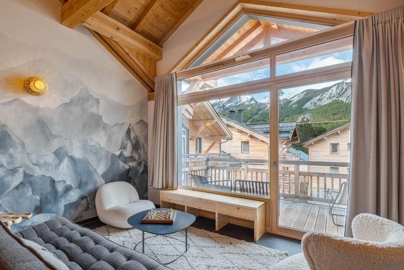 5 pièces 8 personnes - RÉSIDENCE LES CHALETS - Serre Chevalier 1500 - Monêtier Les Bains