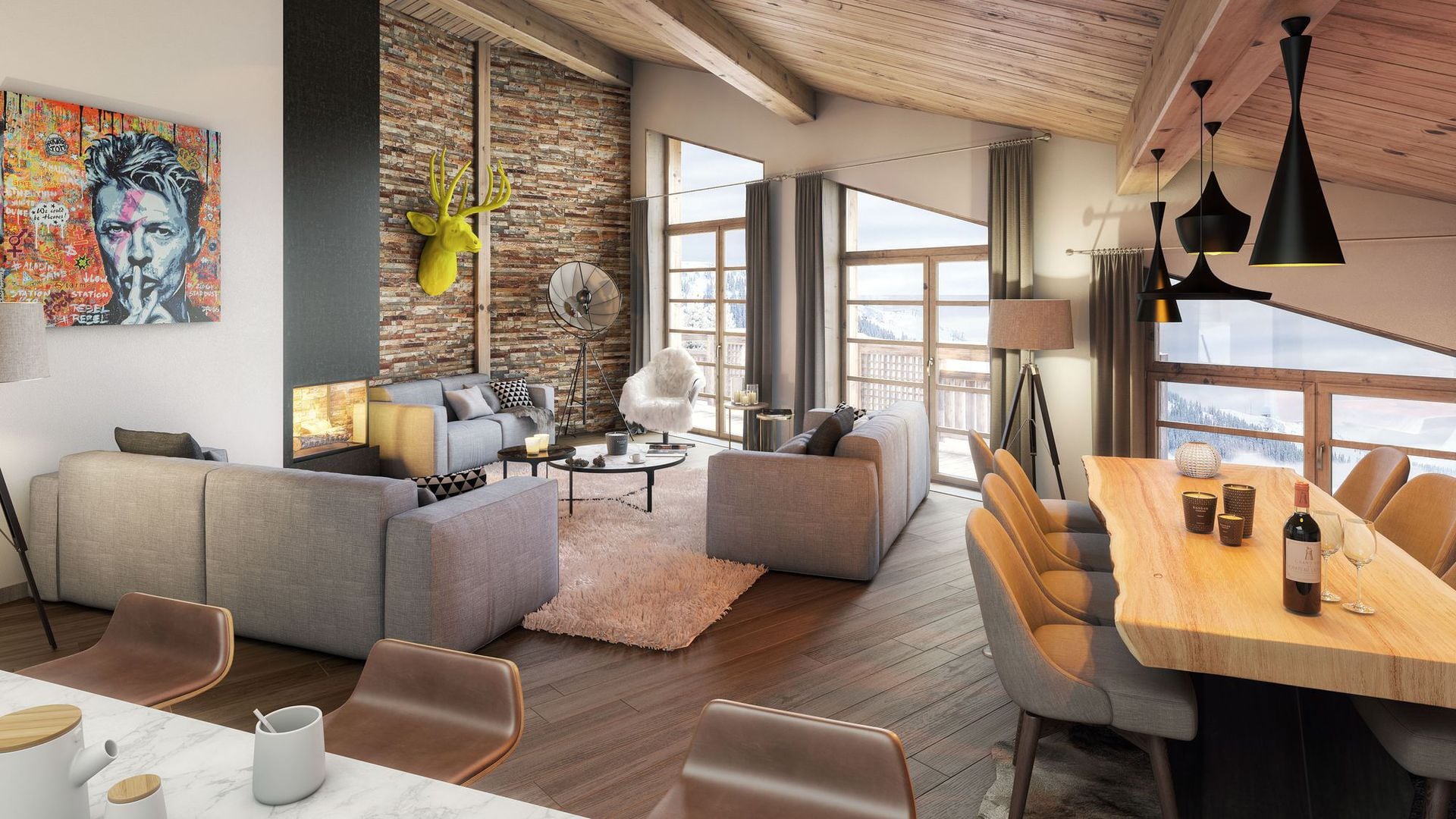 5 pièces 8 personnes - Appartements MASCARA - Courchevel 1850