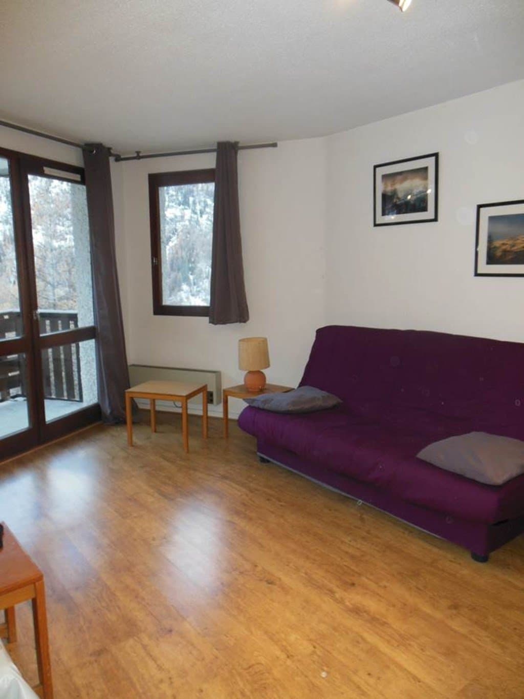 Studio cabine 6 personnes - Appartement Les Flocons FLO105 - Les Orres