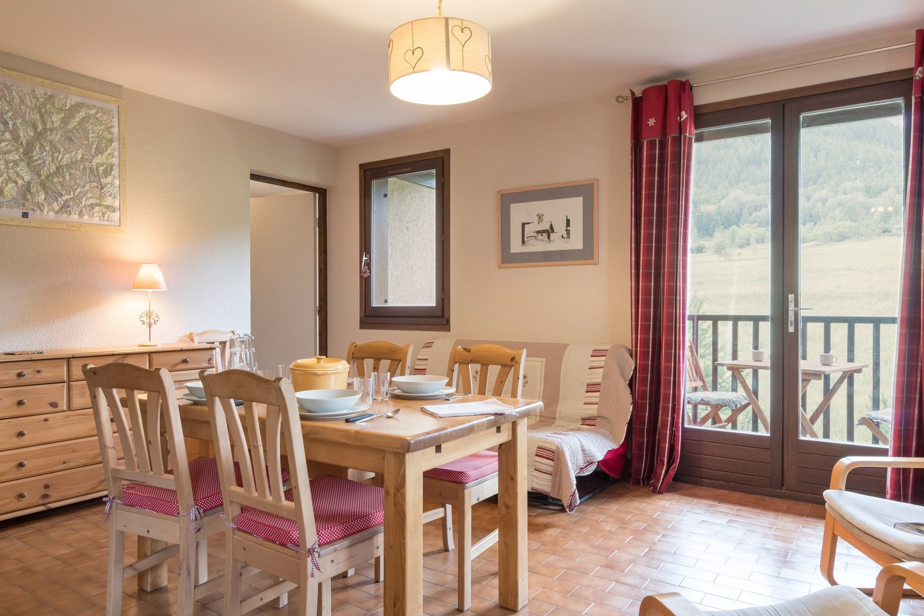 appt 2 pièces cabine 5 personnes 3301211 - Appartement St Appolonie LMO330-RF1211 - Serre Chevalier 1500 - Monêtier Les Bains