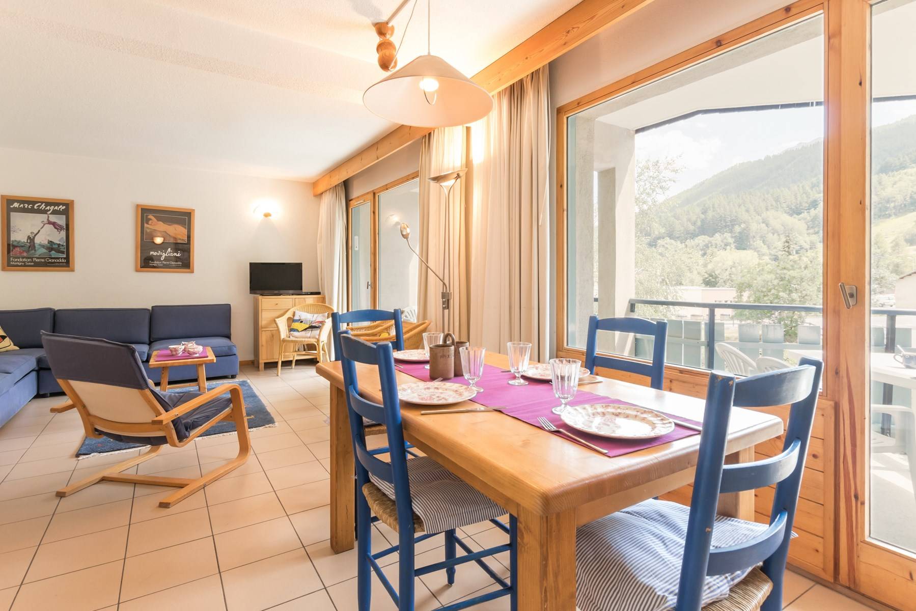 appt 3 pièces 6 personnes 2503303 - Appartement Chardons Bleus LSA250-3303 - Serre Chevalier 1400 - Villeneuve