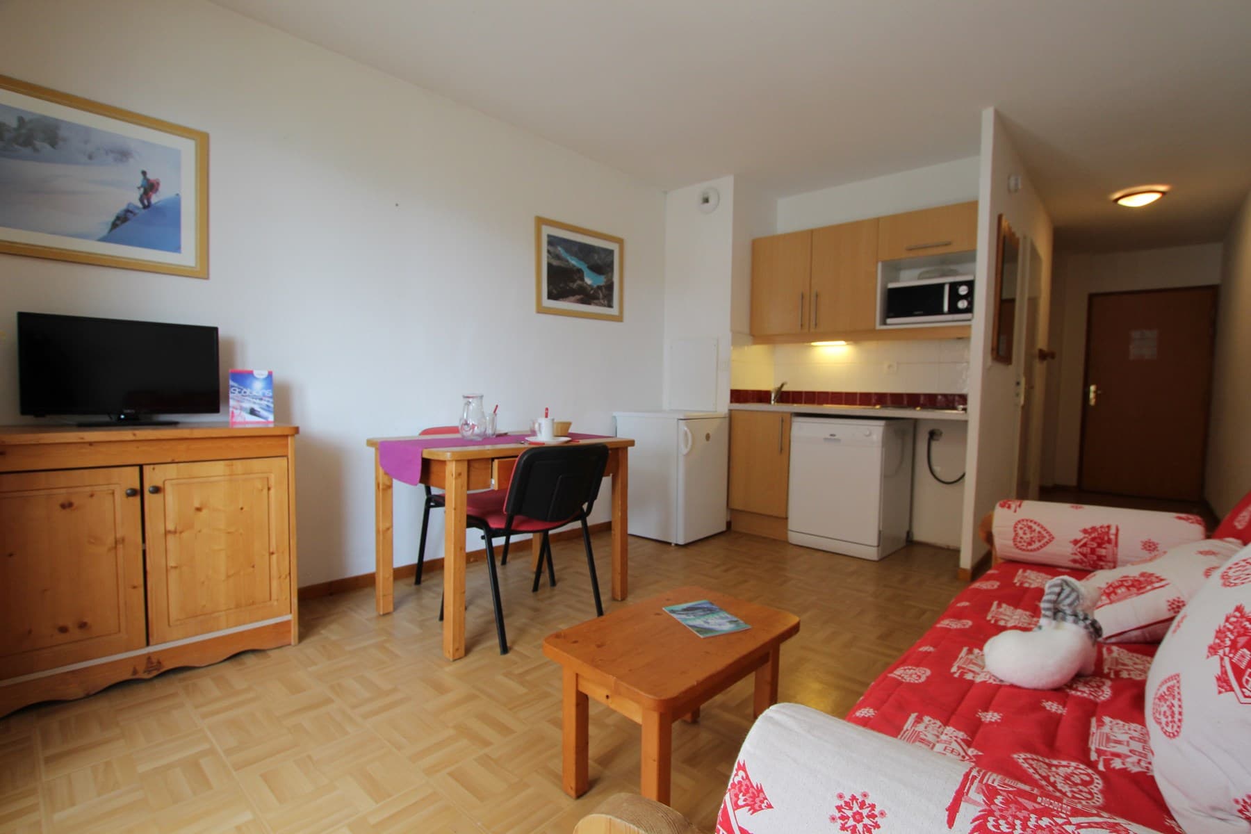 Studio 2 personnes - Appartement Les Gentianes Abcd PSV520-D5A - Puy Saint Vincent