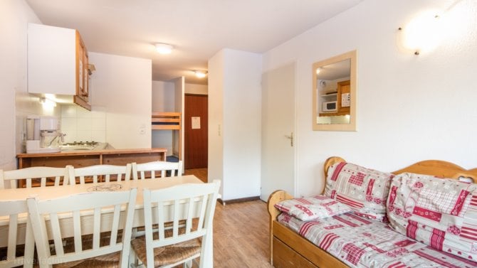 2 Pièces duplex 4/6 personnes - Résidence Vacanceole ~ Les Chalets & Balcons de la Vanoise - La Norma