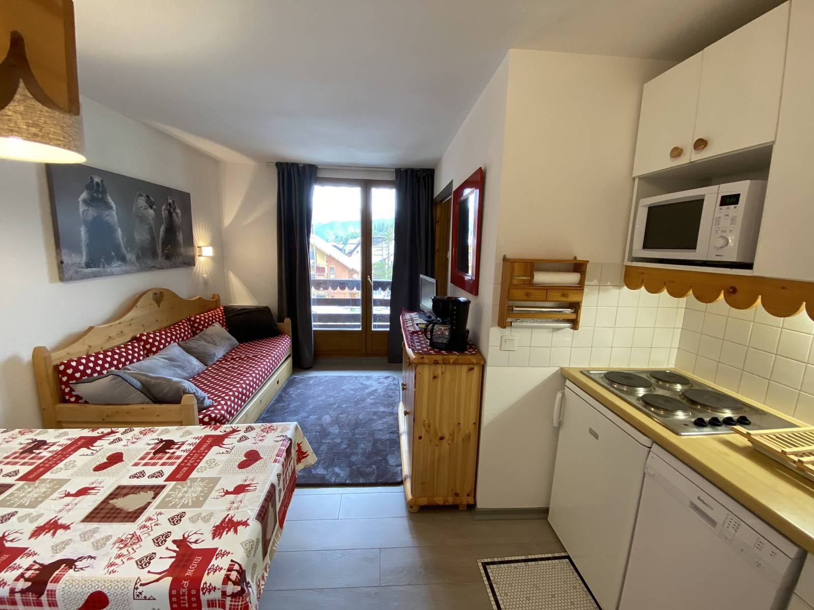 3 pièces 6 personnes - Appartement Betelgeuse 367 - Risoul 