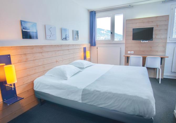 Classique Chambre 2 adultes + 1 enfant en demi-pension - Résidence Club Belambra L'Alisier - Praz sur Arly