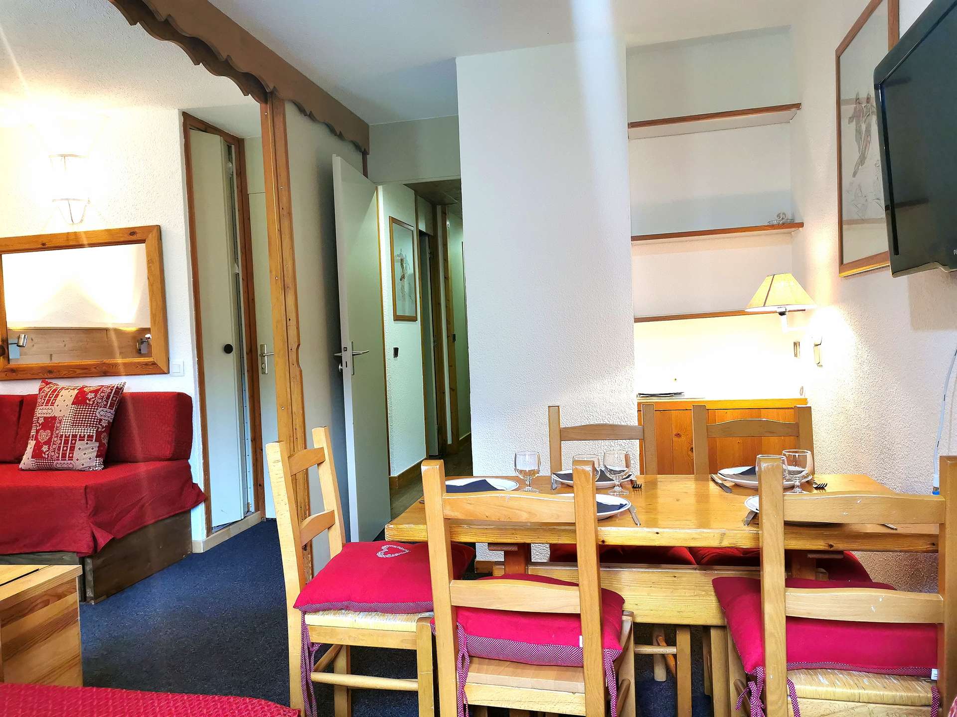 2 pièces 6 personnes - Appartement Terrasse TER11WAL - Valmorel