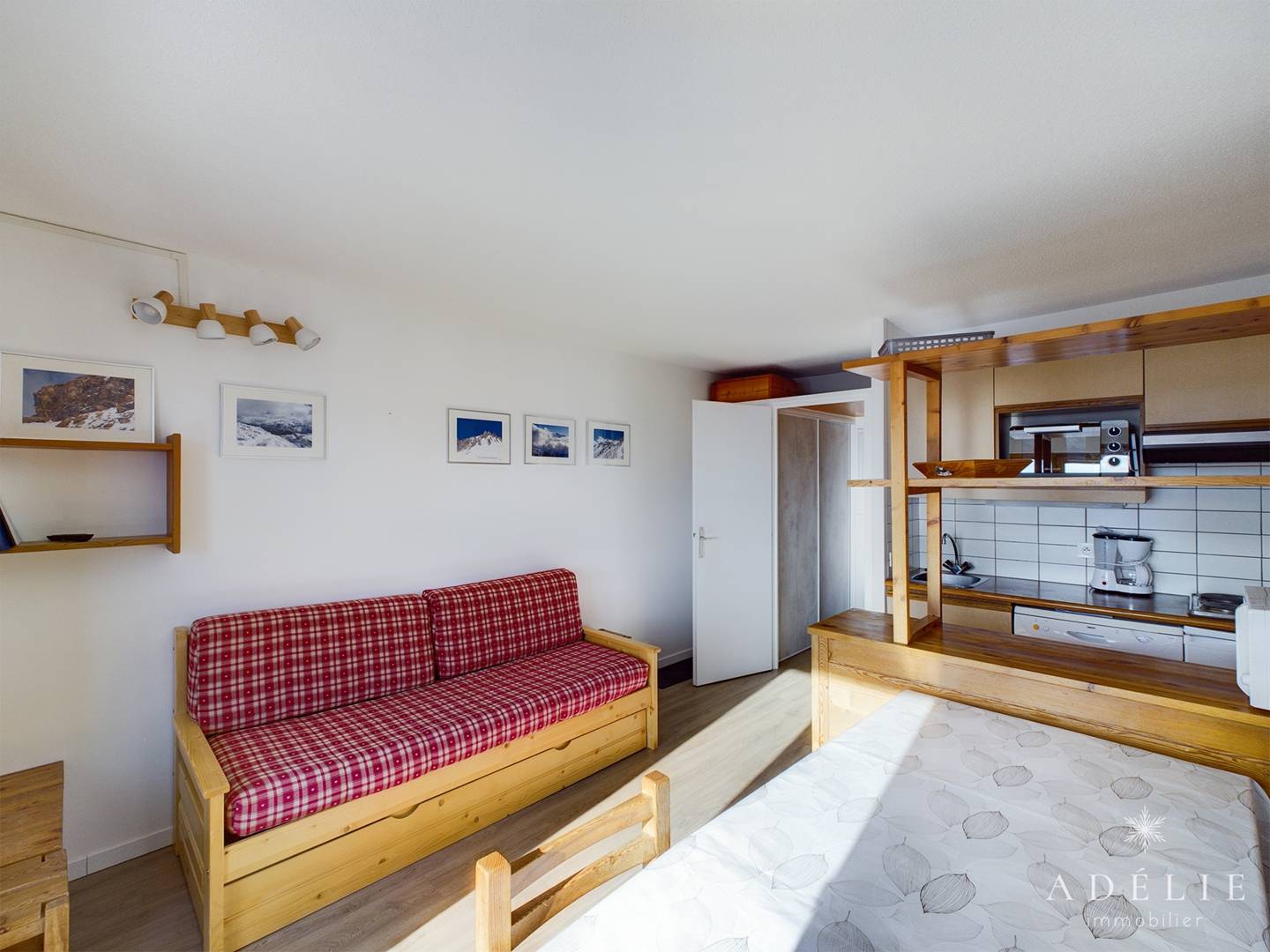 Studio cabine 6 personnes - Appartement Belvedere BEL204 - La Rosière