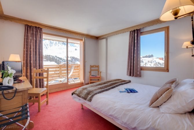 Chambre Famille Confort (2 ad + 2 enf) Demi Pension EB - Hôtel Le Vancouver 3* - Plagne Soleil