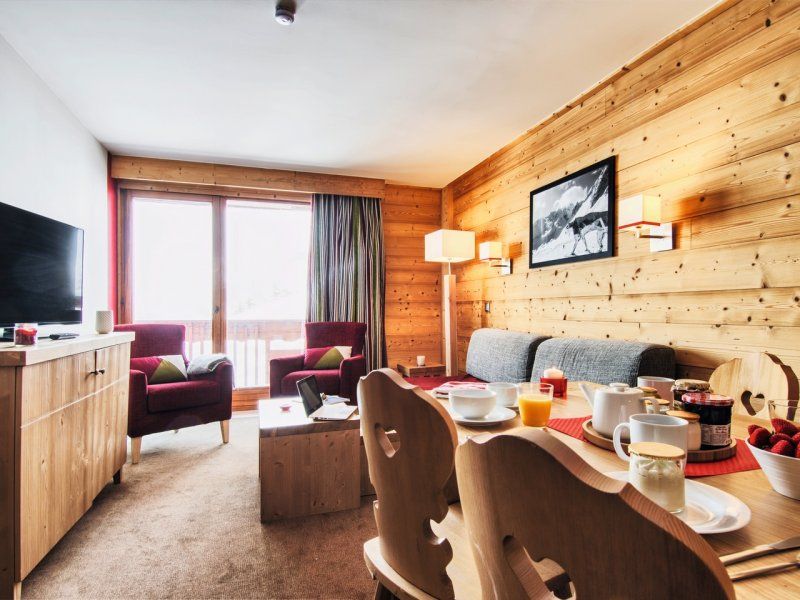 Appartement 10 personnes - 3 chambres - Balcon - Vue montagne - Pierre & Vacances Résidence premium Les Chalets du Forum - Courchevel 1850