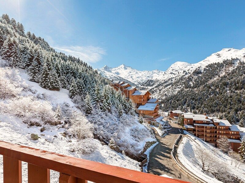 Appartement 6 personnes - 2 chambres - Vue montagne - Pierre & Vacances Résidence premium Les Crêts - Méribel Mottaret 1850