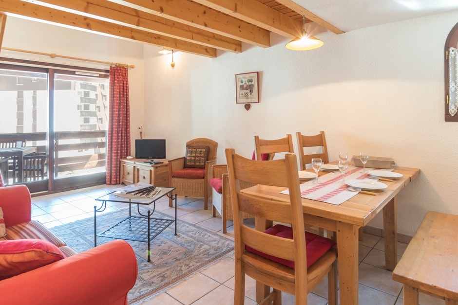 3 pièces 6 personnes Classique GOME36 - Appartements hameau du bez - Serre Chevalier 1400 - Villeneuve