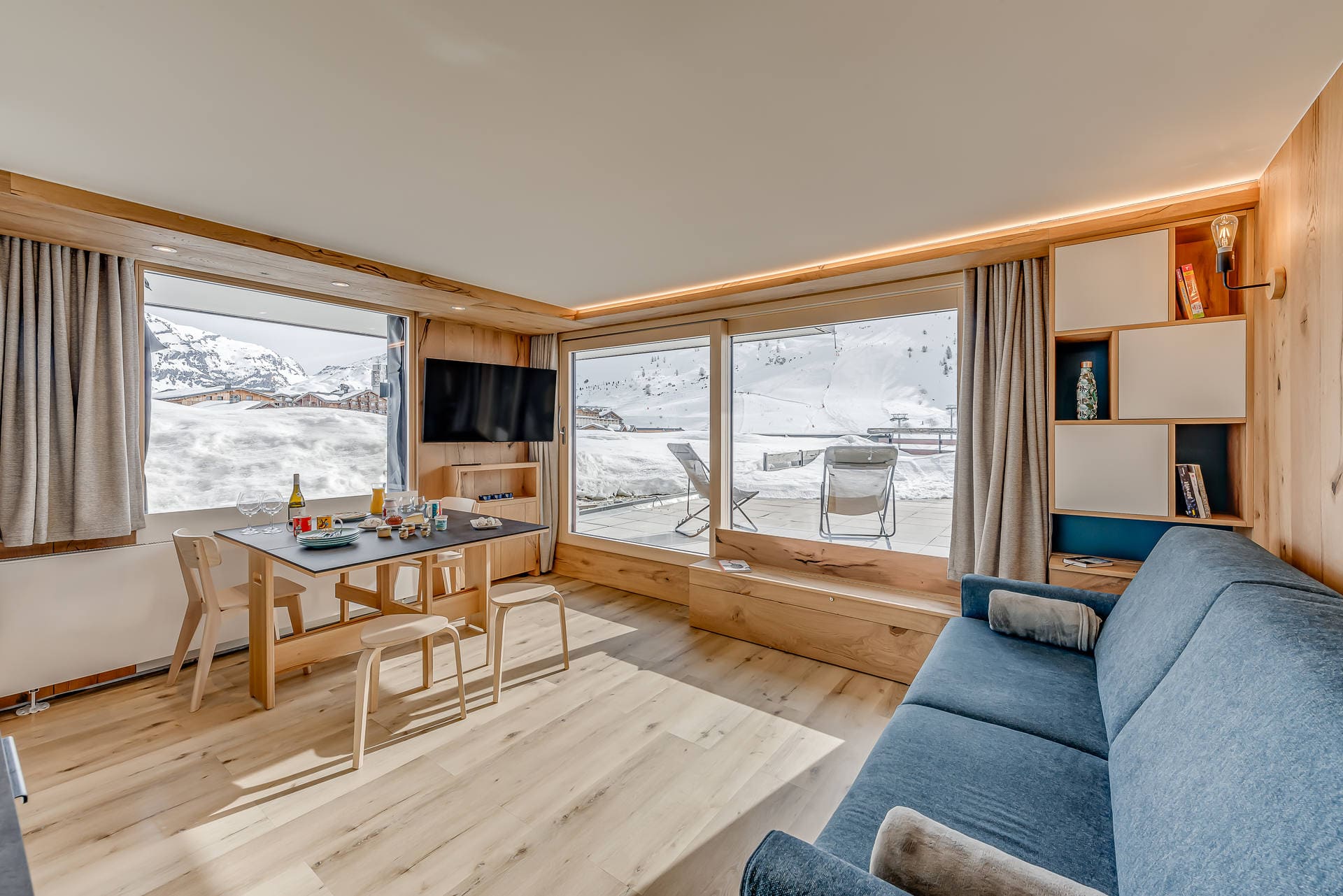 Studio 4 personnes - Appartements PALAFOUR - Tignes 2100 Le Lac