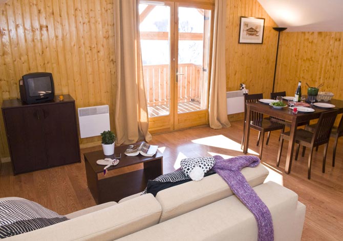 3 Pièces 6 Personnes - Résidence Les Chalets des Ecourts 3* - Saint Jean d'Arves