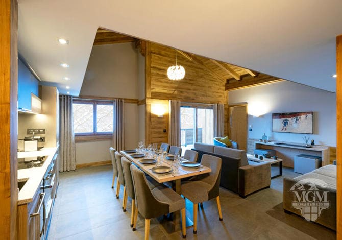 4 Pièces 6/8 Personnes - MGM Hôtels & Résidences – Résidence Chalets Eléna - Les Houches