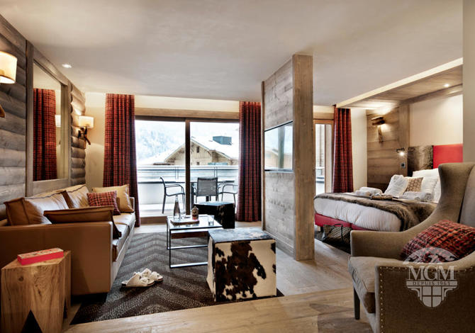 Suite Junior 2 Personnes - MGM Hôtels & Résidences – Les Suites d'Alexane - Samoëns