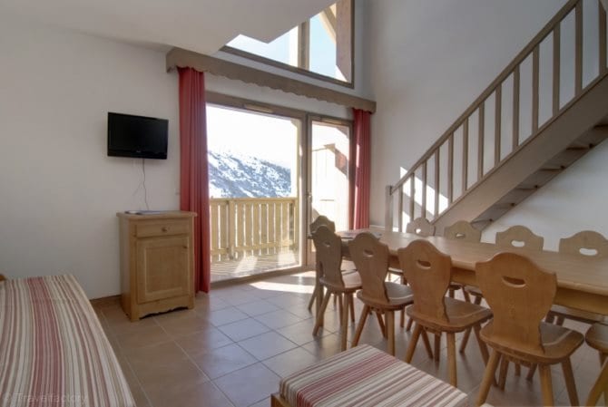 3 Pièces cabine et coin montagne 10 personnes - Résidence Madame Vacances Le Vermont 3* - Valmeinier