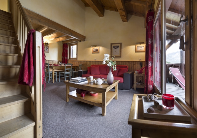 3 Pièces 6 Personnes avec cabine - Résidences Village Montana 4* - Tignes 2100 Le Lac