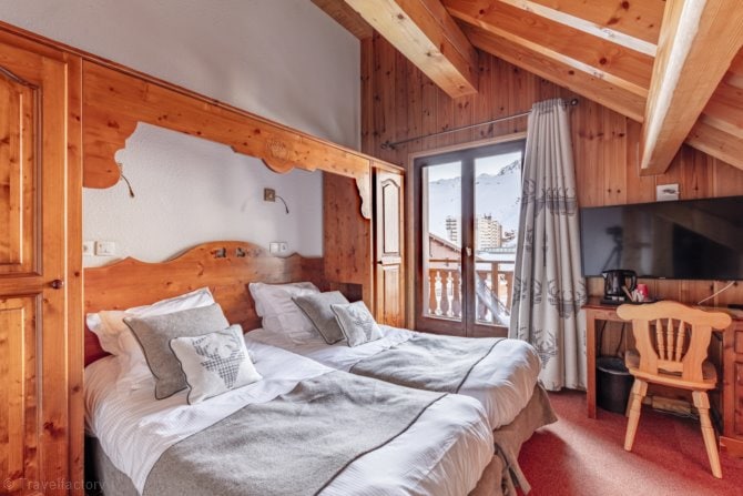 Chambre 2 personnes Supérieure EARLY - Hôtel Le Gentiana 3* - Tignes 2100 Le Lac