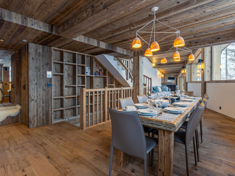 Appartement Val-d'Isère, 6 pièces, 10 personnes - Chalet de luxe lumineux avec panorama, WIFI, garage, balcons et services haut de gamme, Val-d'Isère - Val d’Isère Centre