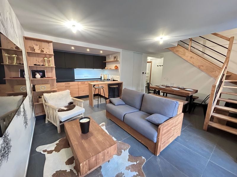 Appartement Les Gets, 4 pièces, 8 personnes - Chaleureux duplex aux Gets - Proche des pistes et des commerces, 8 couchages, WiFi, parking inclus F - Les Gets