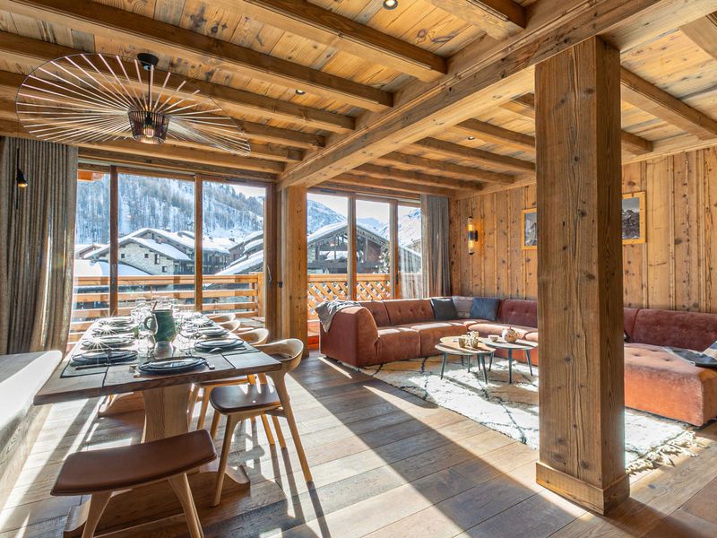 Appartement Val-d'Isère, 5 pièces, 10 personnes - Luxueux appartement 5 pièces avec balcons et vues, proche pistes FR-1-694-354 - Val d’Isère Centre