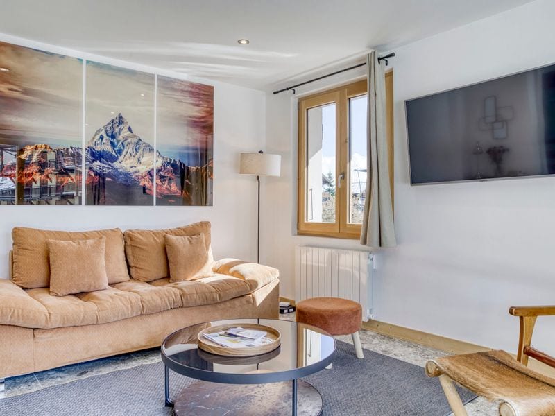 Appartement Megève, 4 pièces, 6 personnes - Appartement rénové 3 chambres centre Megève, près télécabine, terrasse 130m², parking, animaux OK FR-1-453-313 - Megève