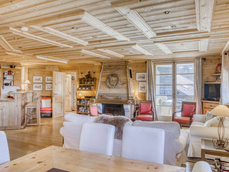 Appartement Megève, 4 pièces, 6 personnes - Appartement 3 chambres avec sauna, balcons et parking à 400m du centre de Megève FR-1-453-315 - Megève