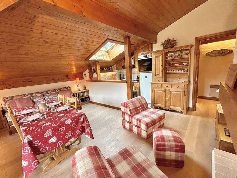 Appartement Megève, 2 pièces, 6 personnes - Appartement cosy 2P+cabine, 6 couchages, proche télécabine Jaillet et centre, balcon Sud, garage pri - Megève