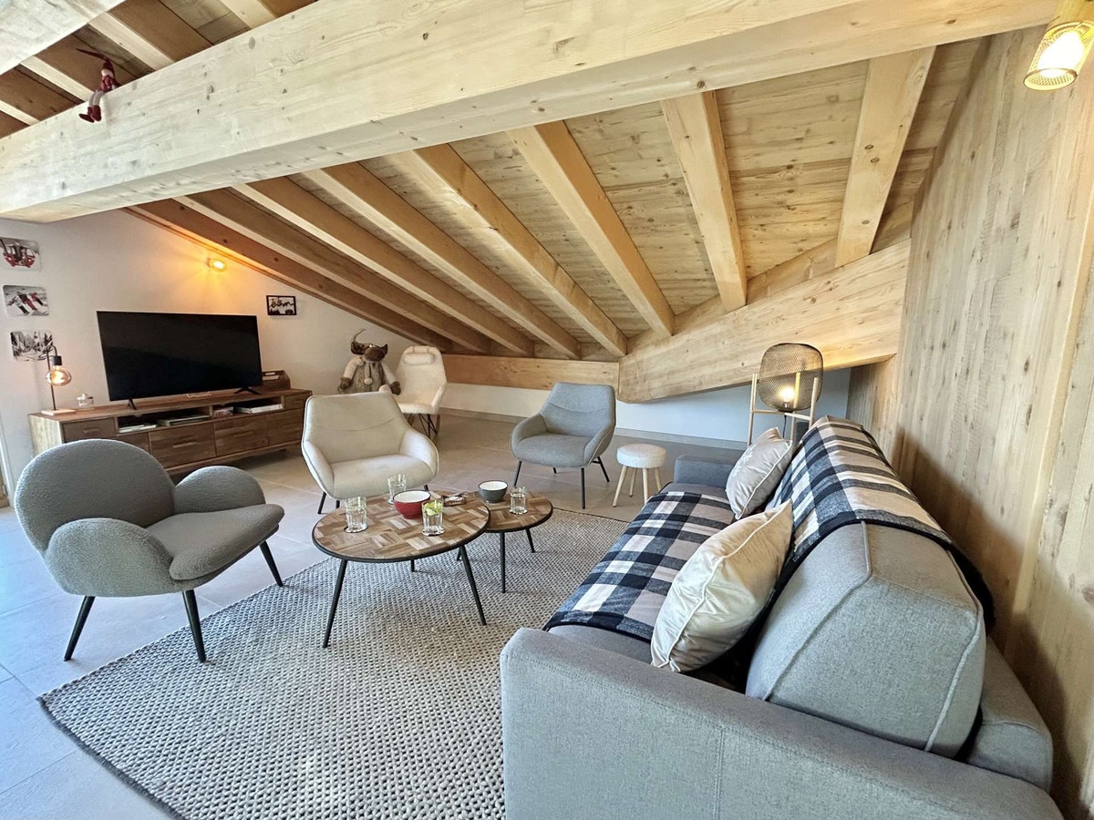 Appartement Combloux, 3 pièces, 6 personnes - Combloux